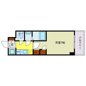 間取図 Ｓ-ＲＥＳＩＤＥＮＣＥ福島Alovita