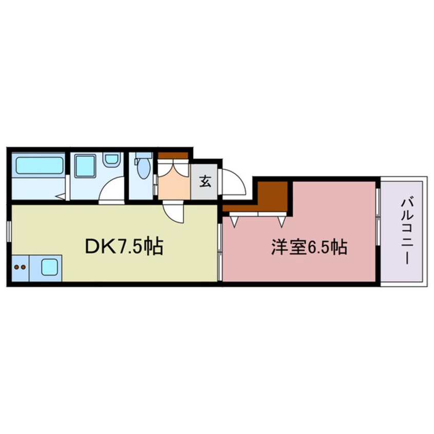 間取図 JPmaison此花