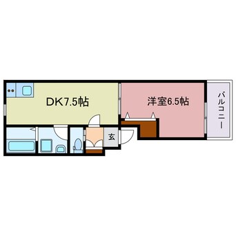 間取図 JPmaison此花