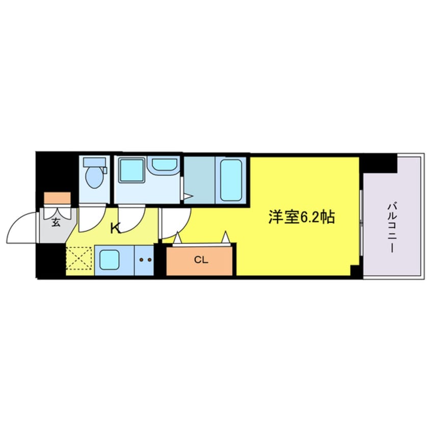 間取図 ワールドアイ梅田WEST