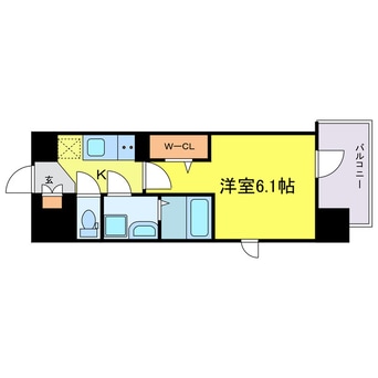 間取図 ワールドアイ梅田WEST