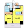 エステムコート大阪福島IIレイヤー 1DKの間取り