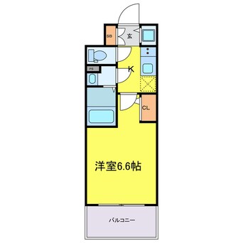 間取図 エスリードレジデンス大阪福島イースト