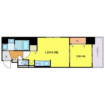 間取図 藤の邸　江戸堀