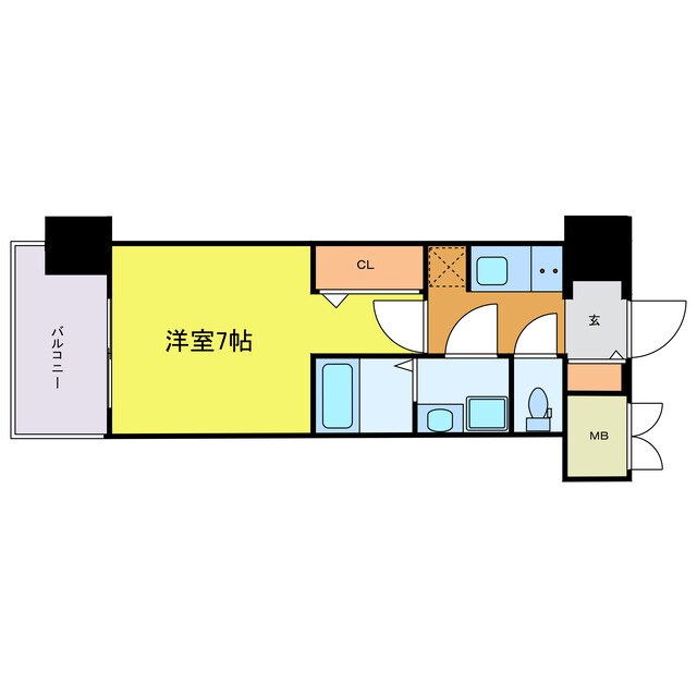 間取り図 Ｓ-ＲＥＳＩＤＥＮＣＥ大阪同心