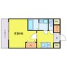 エスリードレジデンス大阪福島フロント 1Kの間取り