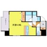 アバンティ大阪ドームシティ 1Rの間取り