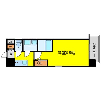 間取図 エスリードレジデンス大阪福島シティウエスト