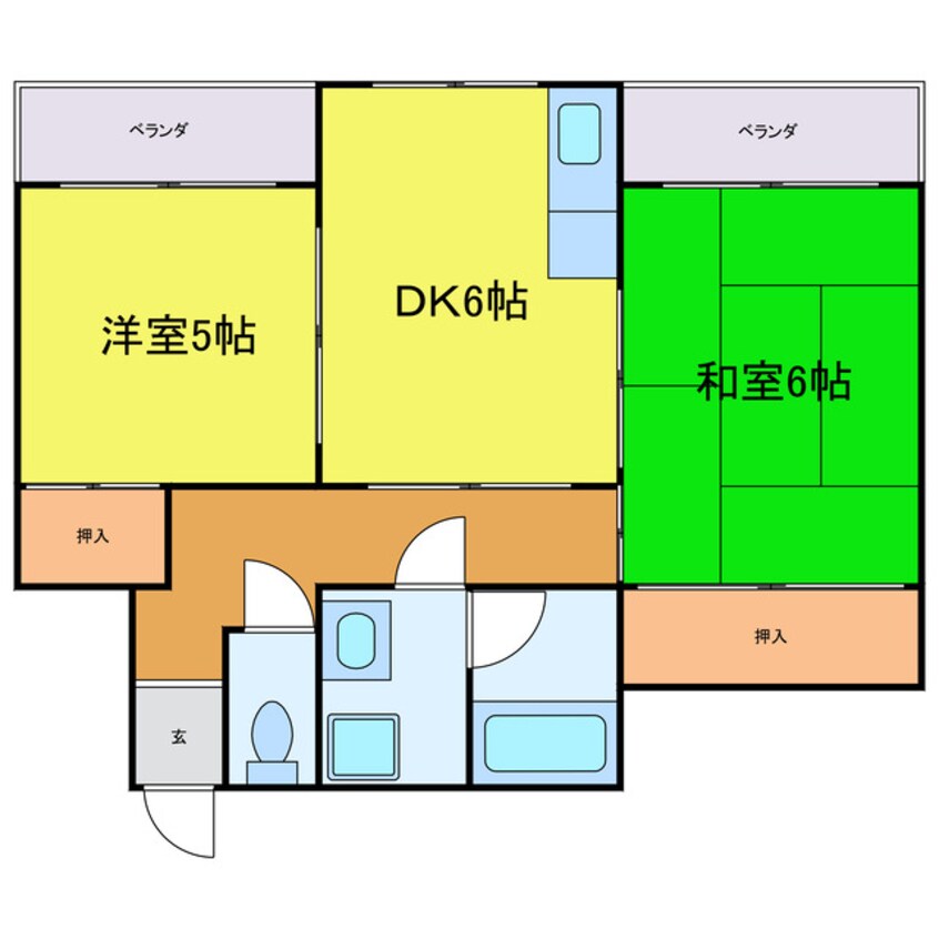 間取図 エルムすずき