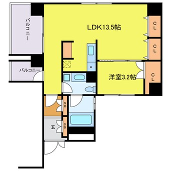 間取図 ラクメンビル