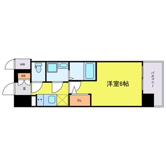 間取図 エスリードレジデンスグラン大阪福島ノース
