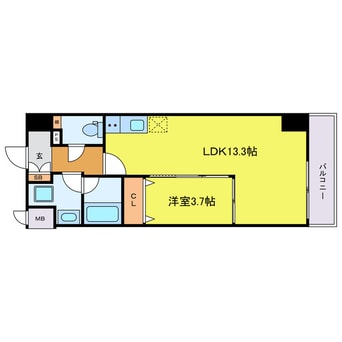 間取図 Sarnath海老江