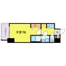 S-RESIDENCE福島玉川Uno 1Kの間取り
