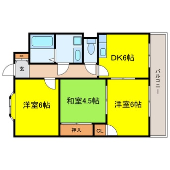 間取図 千舟リバービューマンション