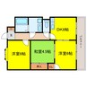 千舟リバービューマンション 3DKの間取り