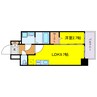 アプリーレ西本町 1LDKの間取り