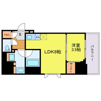 間取図 ルフォンプログレ堺筋本町タワーレジデンス