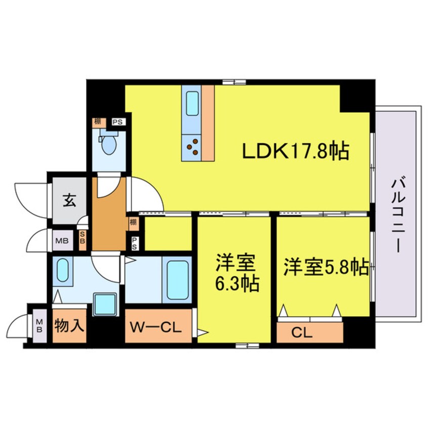 間取図 M-chris