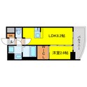 セレニテ天六ミラクの間取図