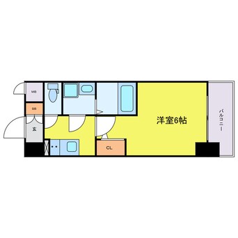 間取図 エスリードレジデンス梅田マークス