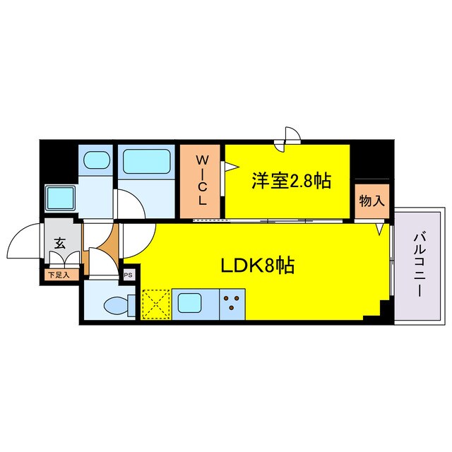 間取り図 シーズンフラッツ梅田NORTH