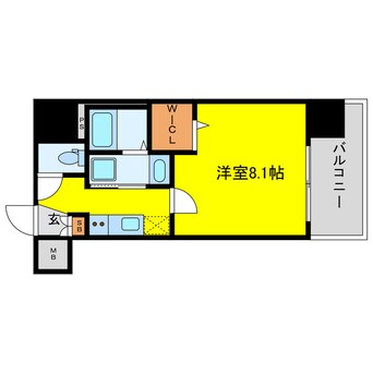 間取図 コンフォリア新梅田