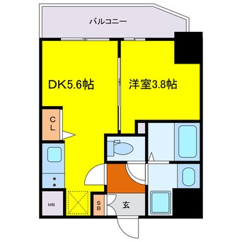 間取図 リヴェント福島野田