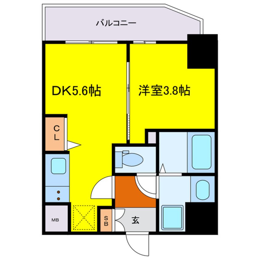 間取図 リヴェント福島野田