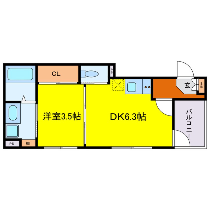 間取図 ハイムパーク