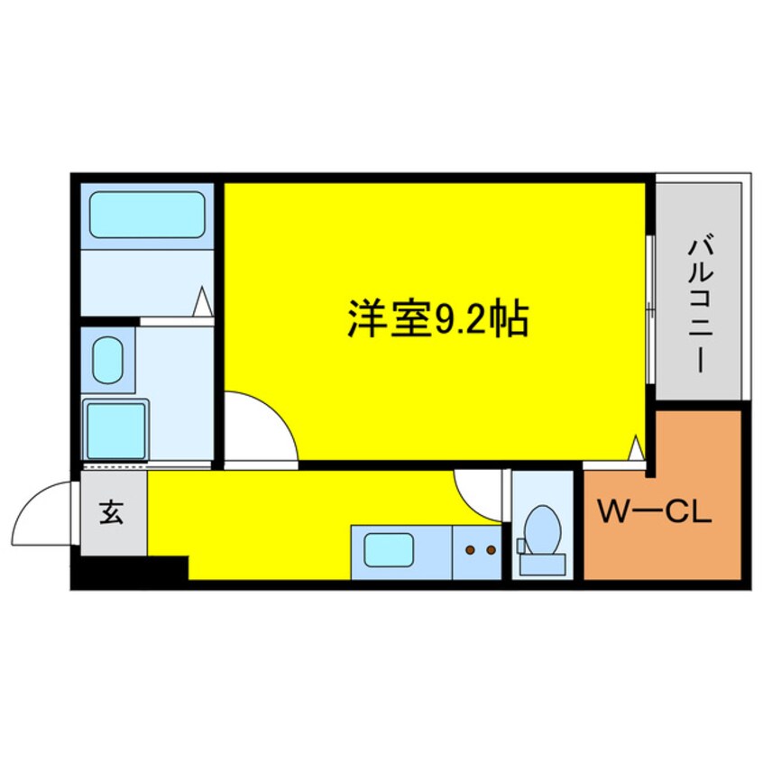 間取図 フジパレス御幣島