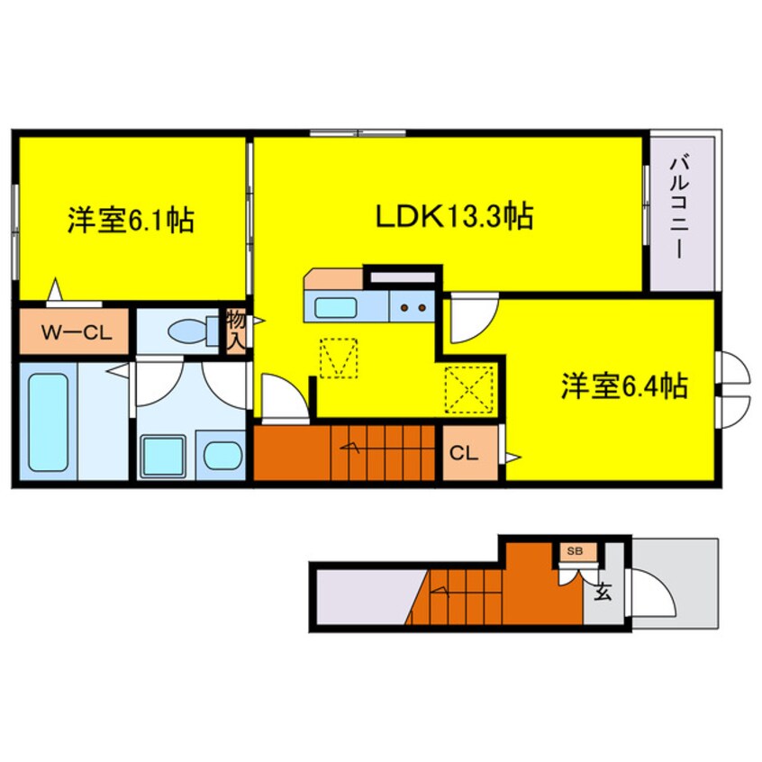 間取図 アヴァンザーレ