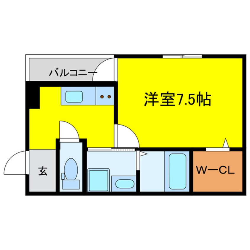 間取図 フジパレス出来島EASTⅠ番館