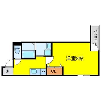 間取図 フジパレス出来島EASTⅡ番館