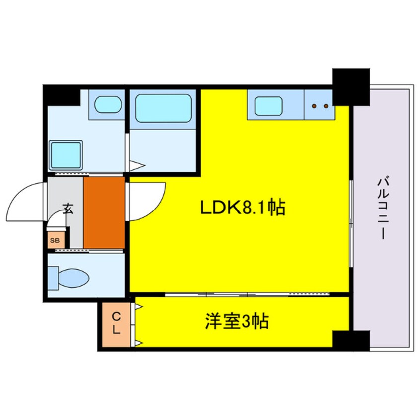 間取図 テラ西九条