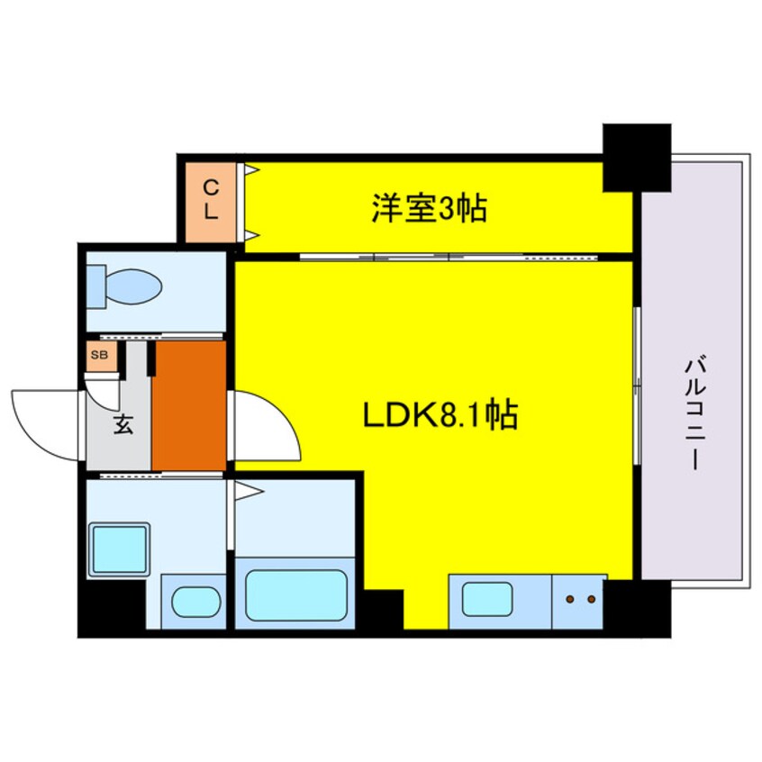 間取図 テラ西九条