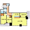 シエリアタワー大阪堀江 3LDKの間取り