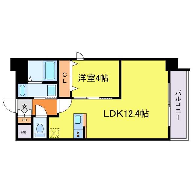 間取り図 Alivis北梅田