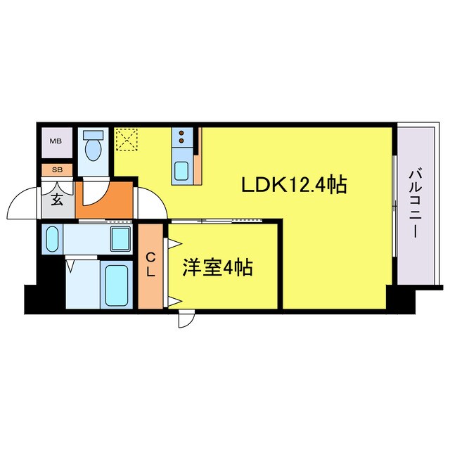 間取り図 Alivis北梅田