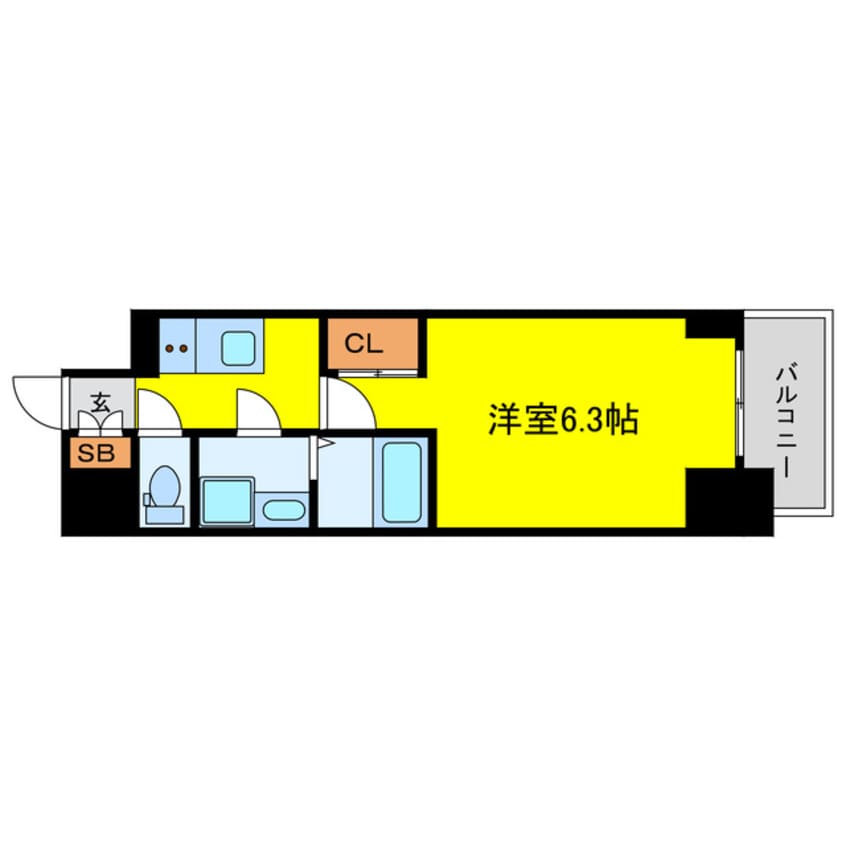 間取図 JMFレジデンス海老江