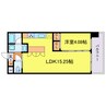 プレジオ御幣島ASIAN 1LDKの間取り
