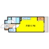インプルーブ天六 1Rの間取り