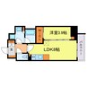 アーバネックス天満橋Front 1LDKの間取り