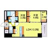 アーバネックス天満橋South 2LDK+Sの間取り