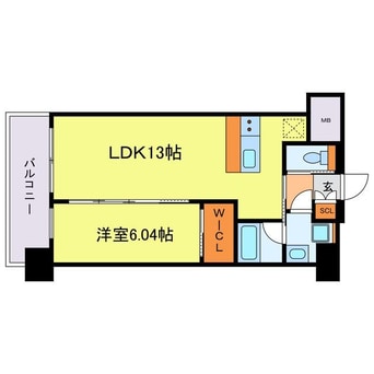 間取図 プレジオ梅田