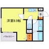 REGIES塚本 1Kの間取り