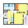 REGIES塚本 1Kの間取り