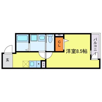 間取図 REGIES塚本