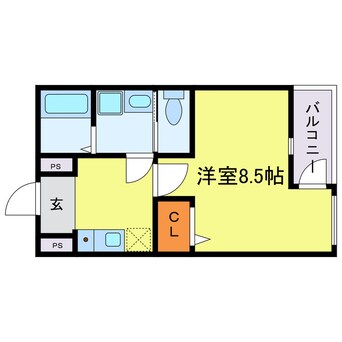 間取図 REGIES塚本
