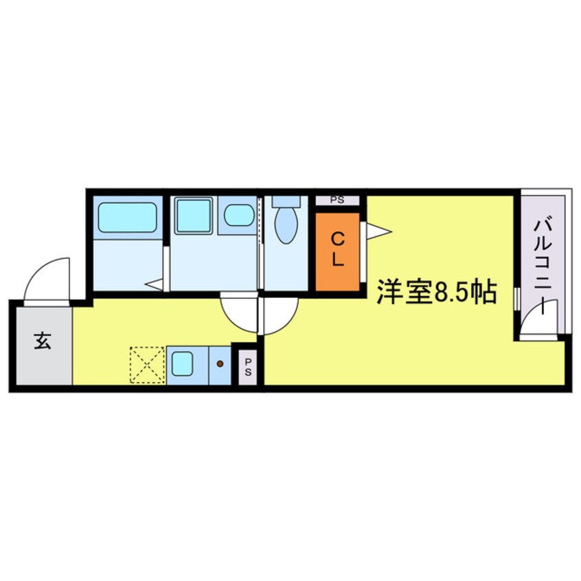 間取図 REGIES塚本