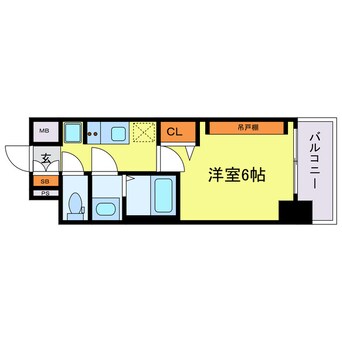 間取図 プレサンスOSAKA姫里ヴィオン